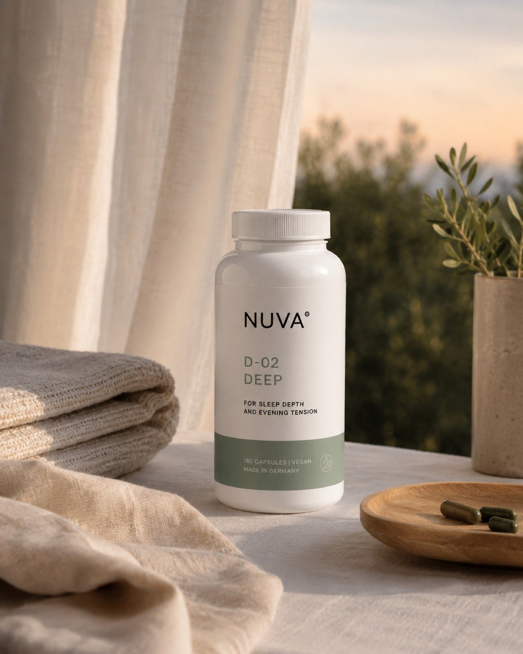 D-02 Deep im Tageslicht — NUVA Made in Germany